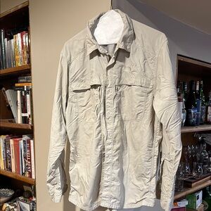 North Face Mens Shade Shirt M Beige
